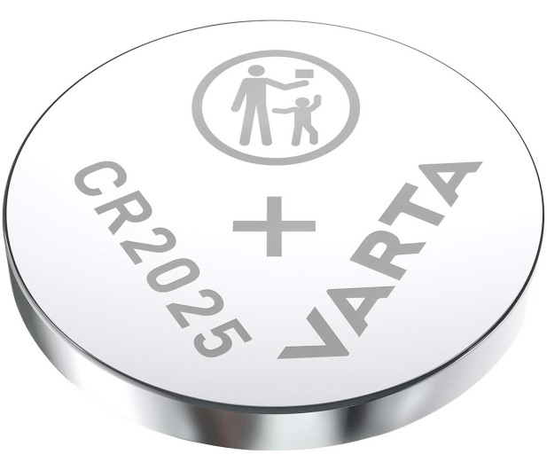 Varta Litowe Baterie Pastylkowe CR2025 (2 szt.) - 1456631 - zdjęcie 3